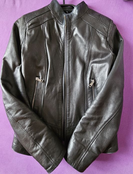 Geaca piele naturala