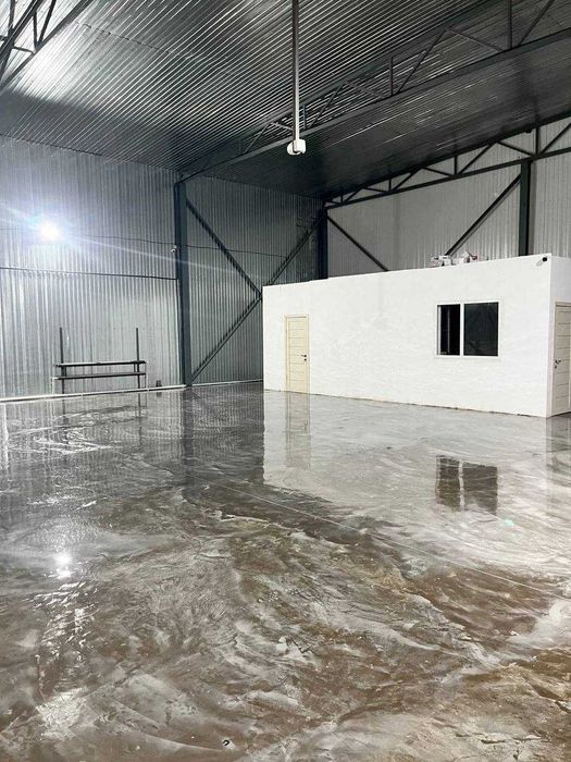 Эпоксидный пол для торговых помещений