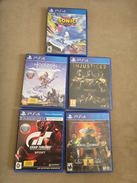 5 игр на плейстейшн 4