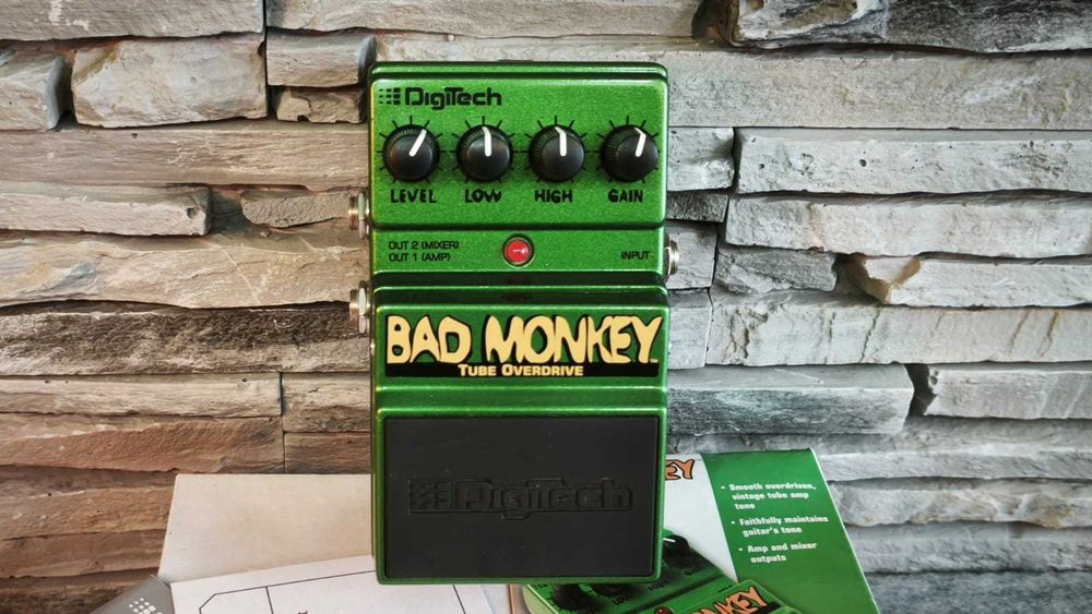 Pedala chitara DigiTech Bad Monkey Tube Overdrive – Harman | Overdrive / Boost în cutie - GARANTIE 1 AN!