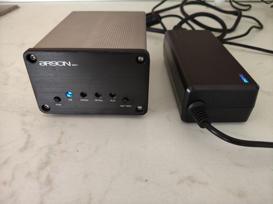 Argon DAC 1, dac audio cu intrari digitale optic și coaxial, USB, perfect funcțional