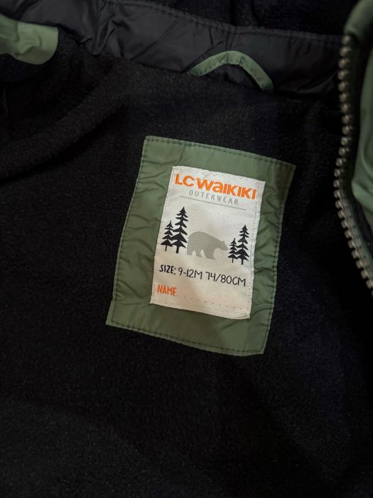 Тёплая детская зимняя куртка LC Waikiki 74–80
