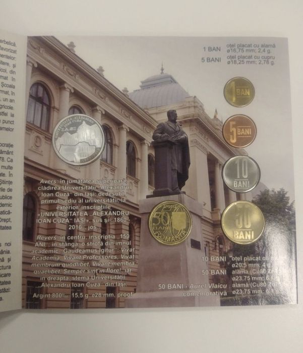 Set monetarie BNR seturi anii 2000, 2003, 2004, 2010