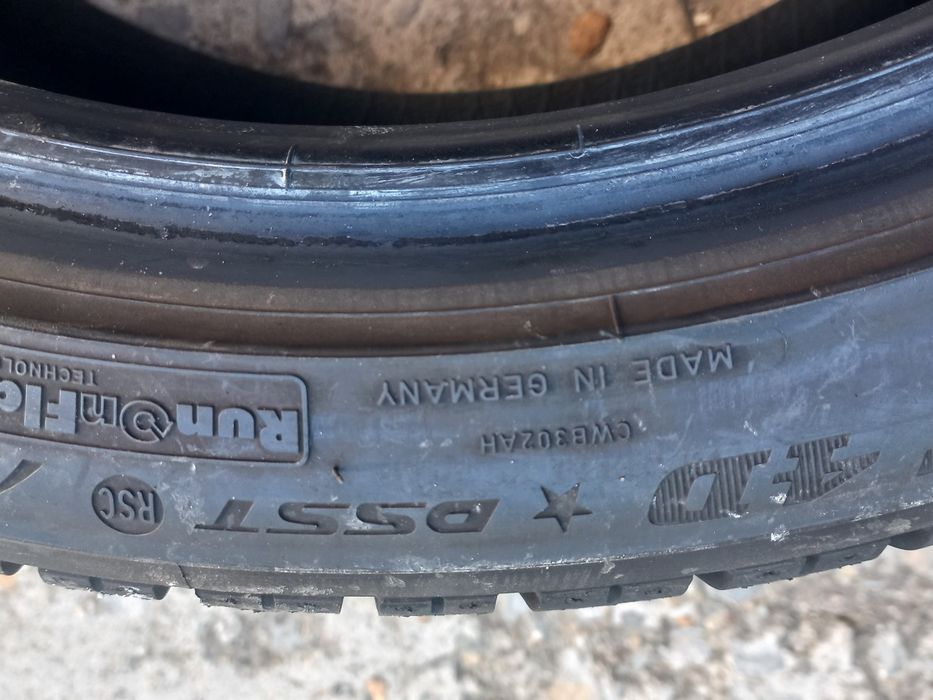 205 45 17 Dunlop 4D Winter Sport Runflat 7.5mm Dot 3723