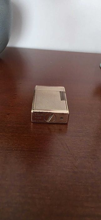 Bricheta ST Dupont Linie 1 BS mica, design Guilloche, Pink Gold