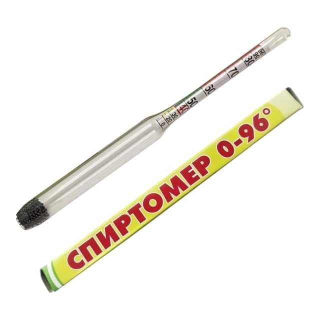 Alcoometru cu indicator al nivelului de alcool de la 0 la 96 de grade