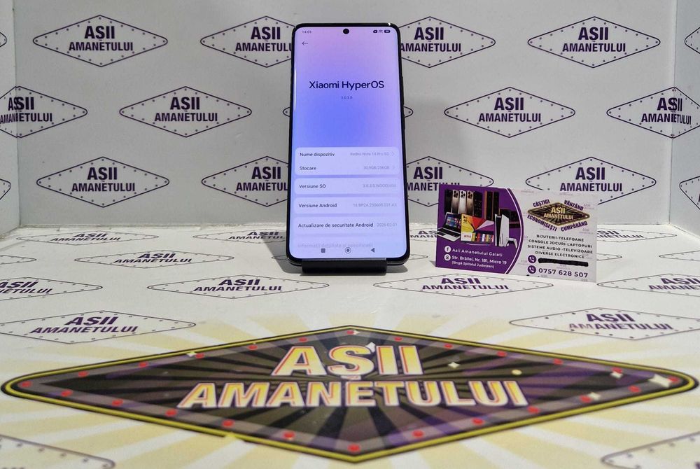 XIAOMI Redmi Note 14 Pro 5G, 256GB, 8GB RAM, Dual SIM