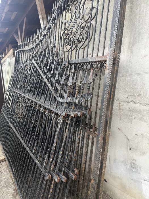 Vand poarta si gard fier forjat