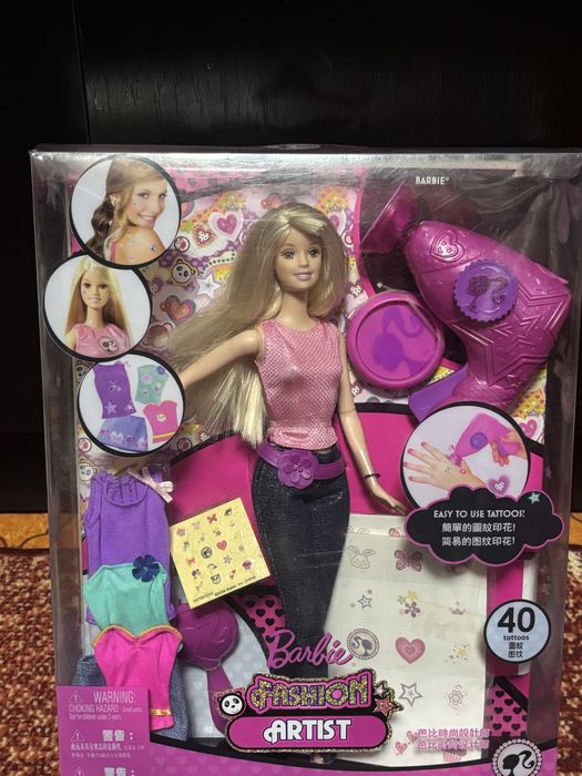 Barbie Totally Stylin Tattoos