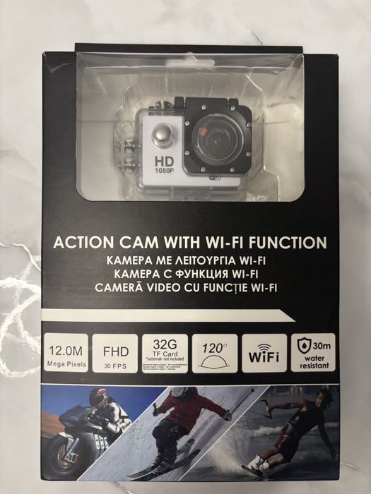 Водоустойчива камера с wifi