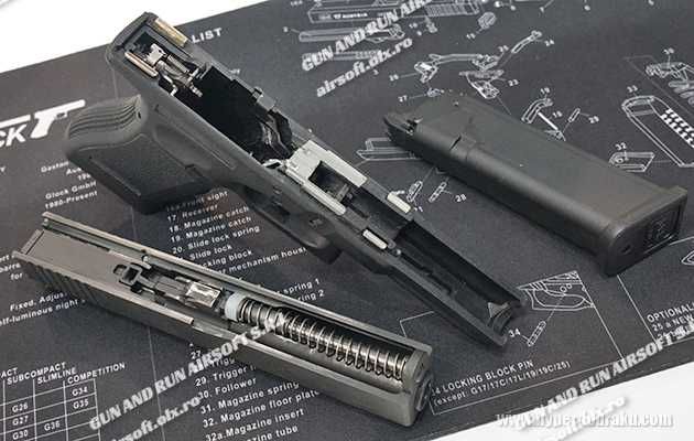 Pistol Airsoft (De Putere Mare 4.5J) Co2 Cu Aer Comprimat - MODEL NOU