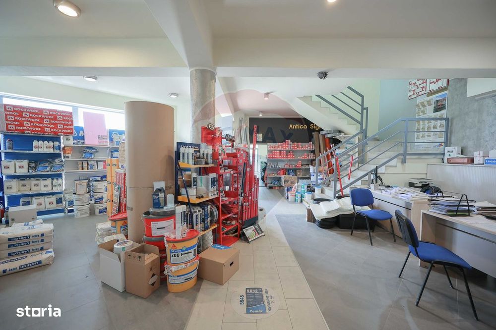 De închiriat – Spațiu comercial cu depozit, 456 mp, zona Episcopia