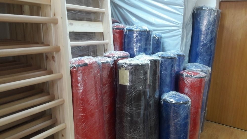 Sac de box 140 x 35 cm umplut lanturi incluse