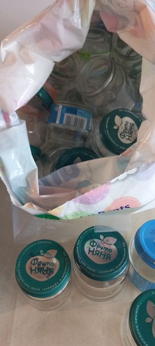 Баночки от детского пюре