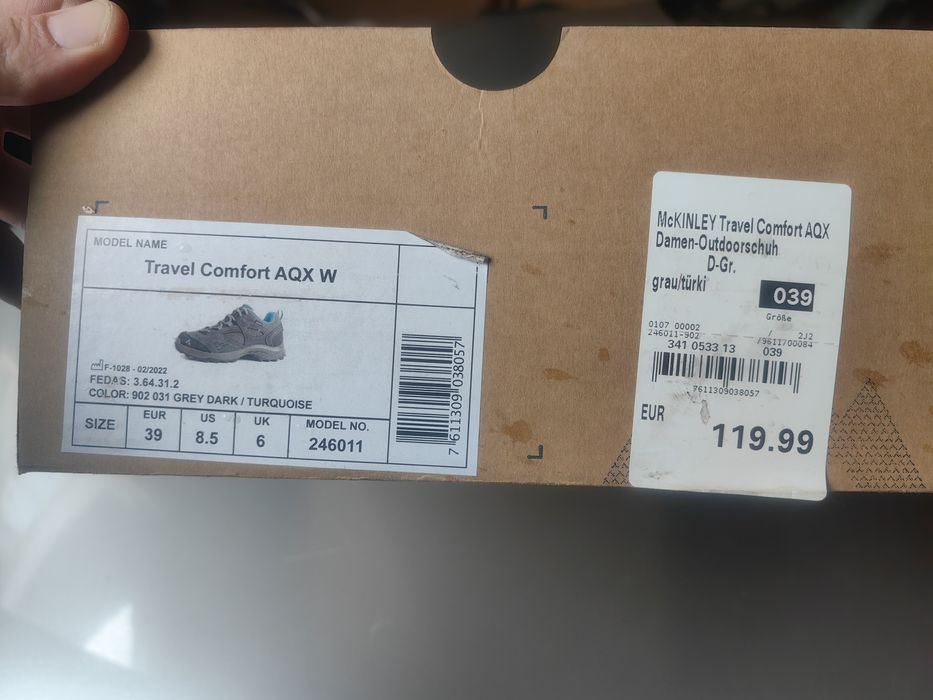 100% непромокаеми . Унисекс спортни маратонки mckinley