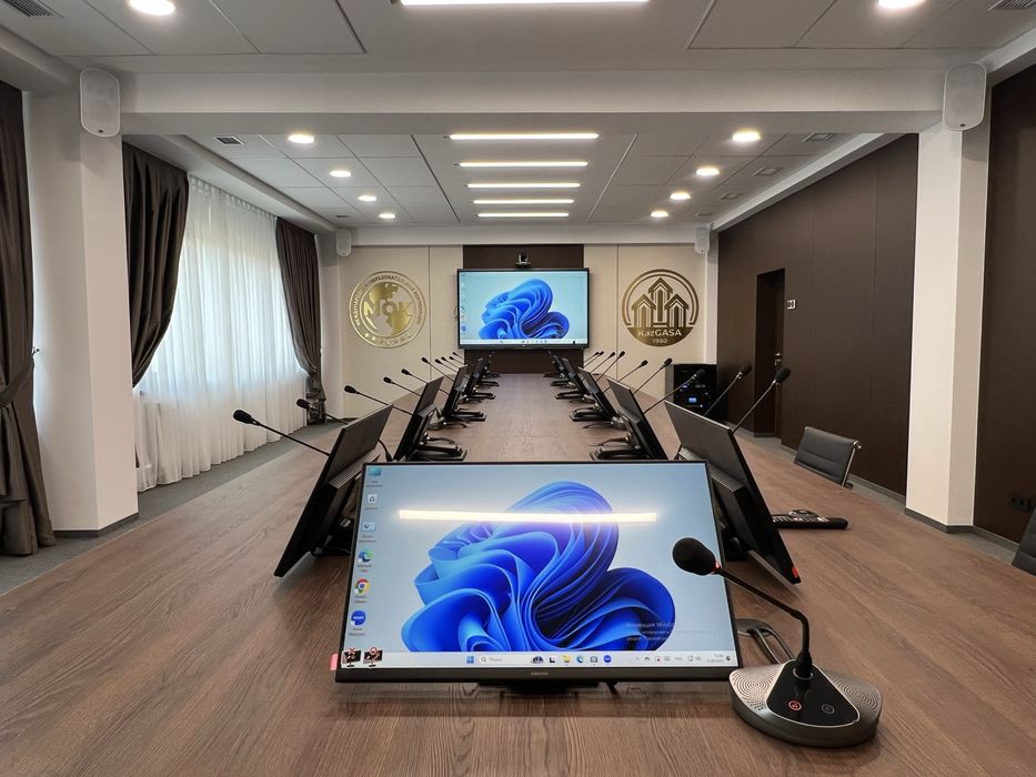 Конференц-залы под ключ LED-экраны, звук, ВКС, микрофоны