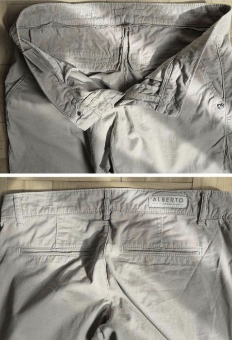 Pantaloni damă Alberto, Model: Katy, Regular Slim Fit, Noi - 36R