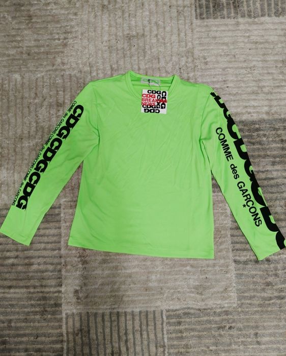 кофты/лонгсливы CDG   Comme des Garçons CDG "Breaking News" Logo