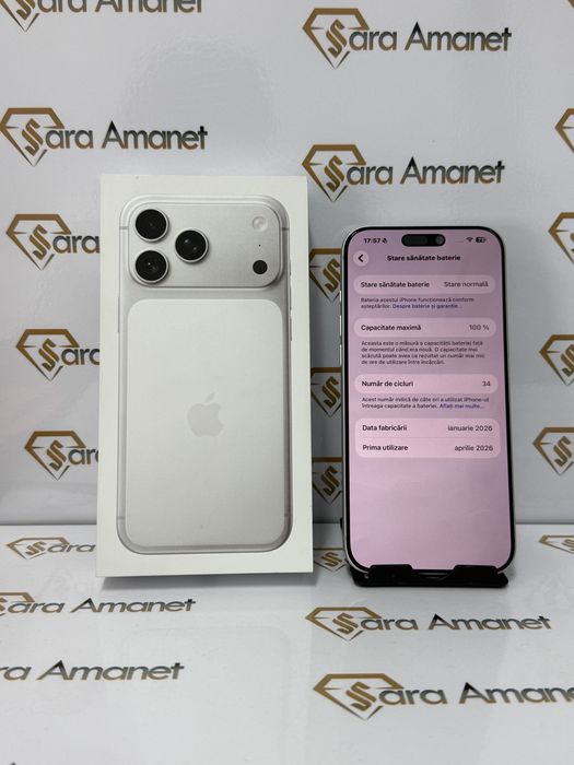 Iphone 17 Pro Max 256Gb ( 34 cicluri ) Sara Amanet