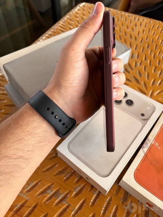 iPhone 17 Pro Max 256gb Orange/ Burgundy Brono