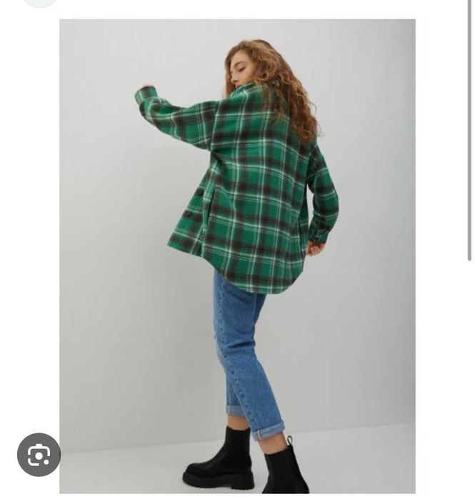 Дамска оувърсайз риза - яке Reserved