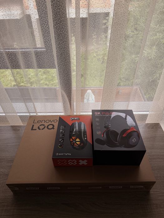 Laptop gaming Lenovo LOQ 15ARP9 – Ryzen 7 / RTX 4050 / 24GB RAM – Stare impecabila, Factura, Garantie