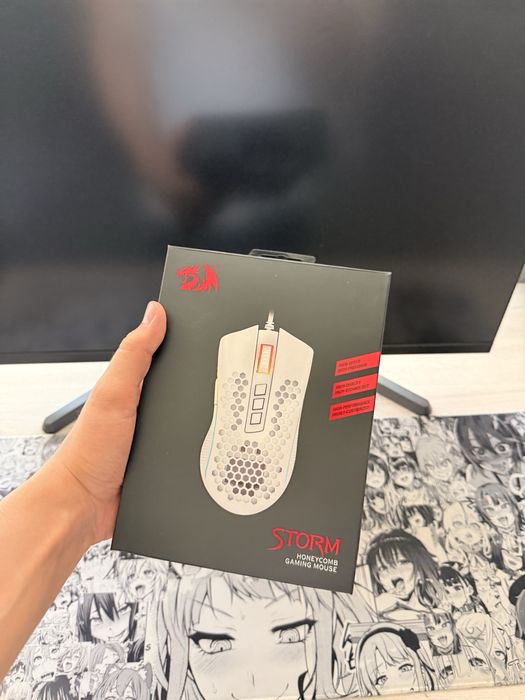 Redragon Storm (Shtorm) — игровая мышь с RGB и DPI до 8000