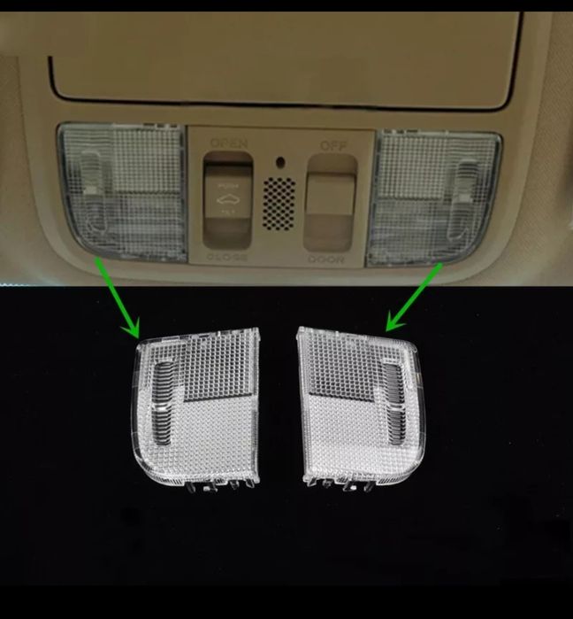 № 65 Капачета / бутони 2бр преден плафон Honda CRV  Civic Accord Jazz