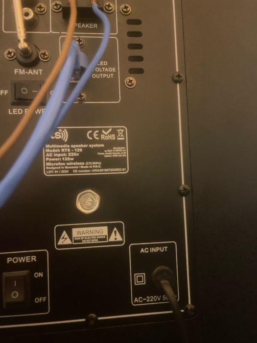 Vand boxe rts Profesional Audio Sistem de camera