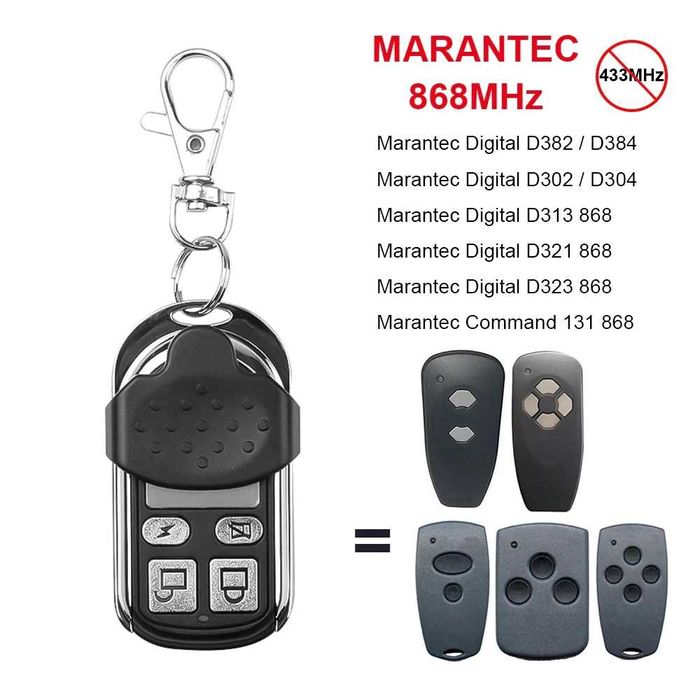 Клониращо универсално дистанционно 433 mhz гараж гаражни врати бариери