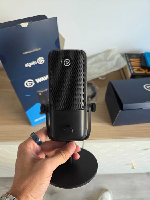 Elgato Wave:1 + Pop Filter | Stare foarte bună | Perfect pentru streaming/podcast