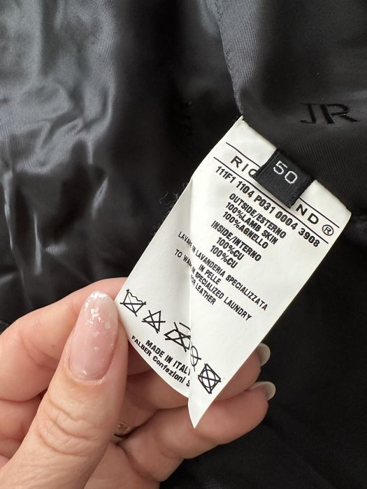 Geaca piele John Richmond M crem