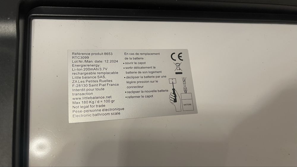 Cantar baie digital USB C