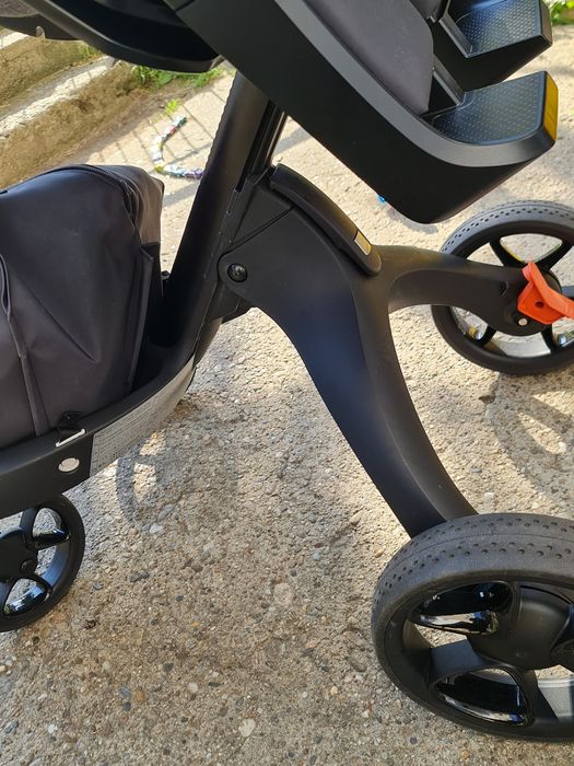 Cărucior stokke v6 Black melange
