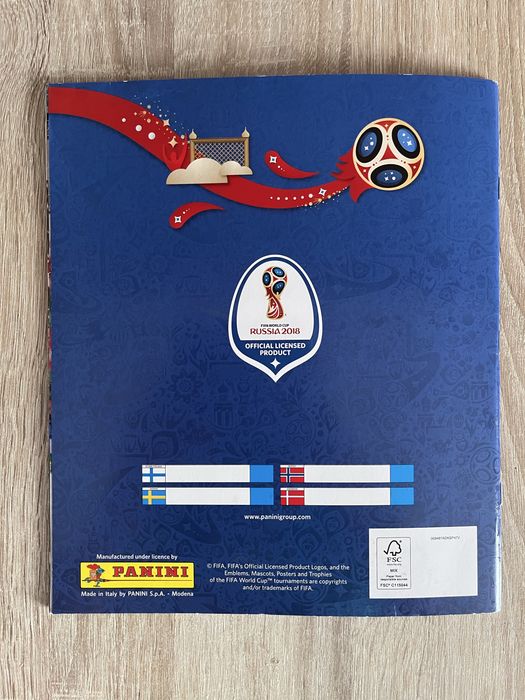 Albume Fifa World Cup 2018 si 2022 Panini