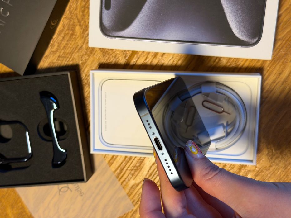 iPhone 15 Pro Blue Titanium