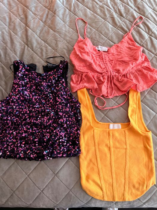 3 топа Zara Bereshka Stradivarius