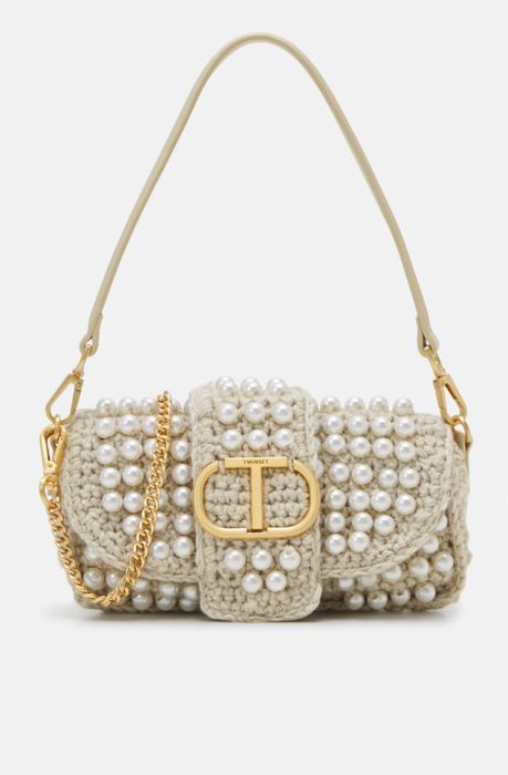 Чанта с перли Twinset