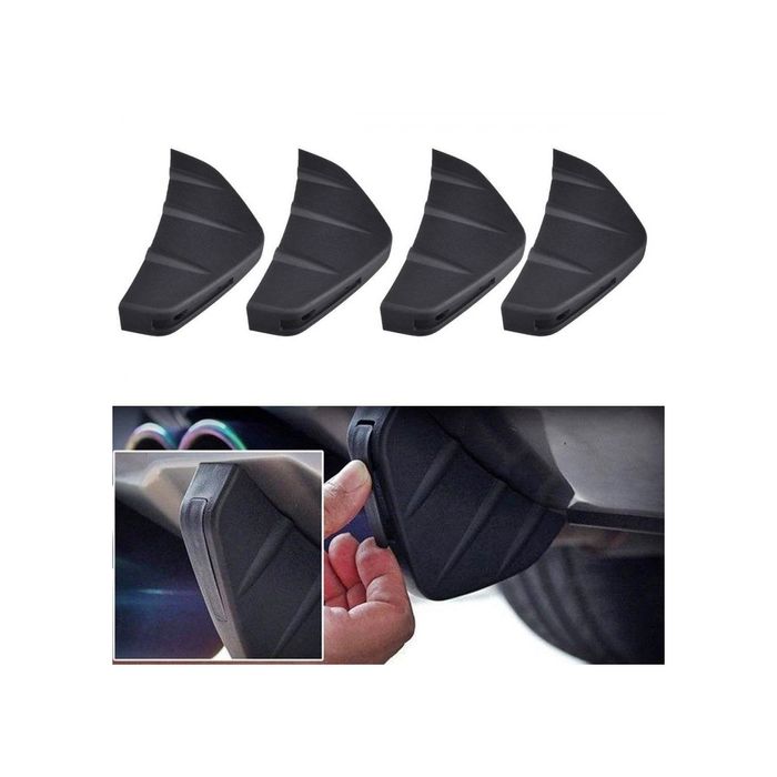 Set ornament splitter pentru bara spate culoare Negru