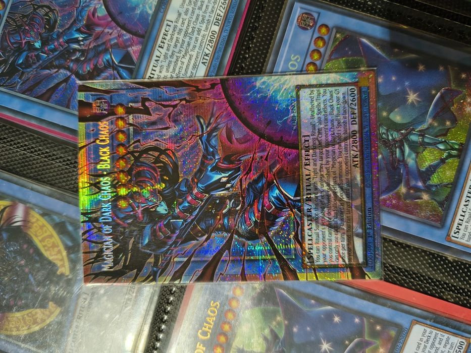Yugioh ,Magician of dark chaos-black chaos ,Starlight original