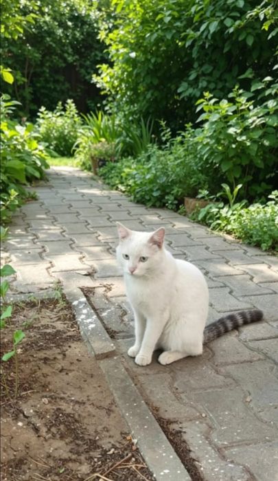 Добрый и красивый котик