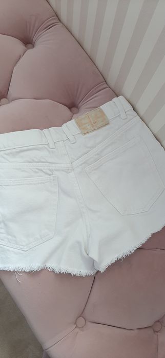 Set ZARA,fete 11-12 ani, pantaloni scurti blug + tricou