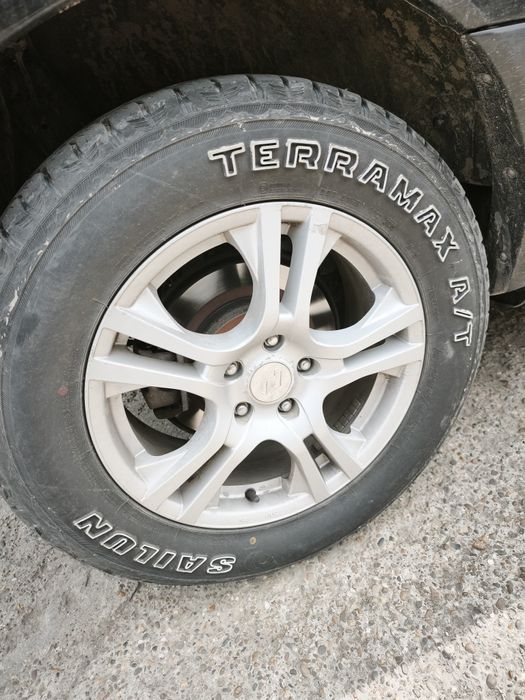 Set jante+cauciucuri R17 5x114.3