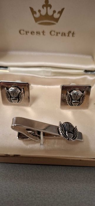 Set Crest Craft butoni ac cravată PARA