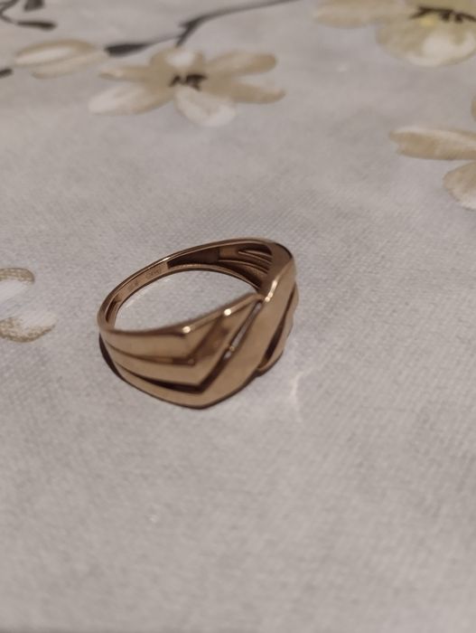 Золотое кольцо мужское