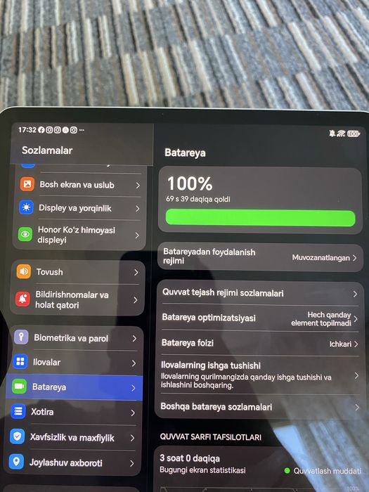 HonorPadV9. 8+8/256 GB