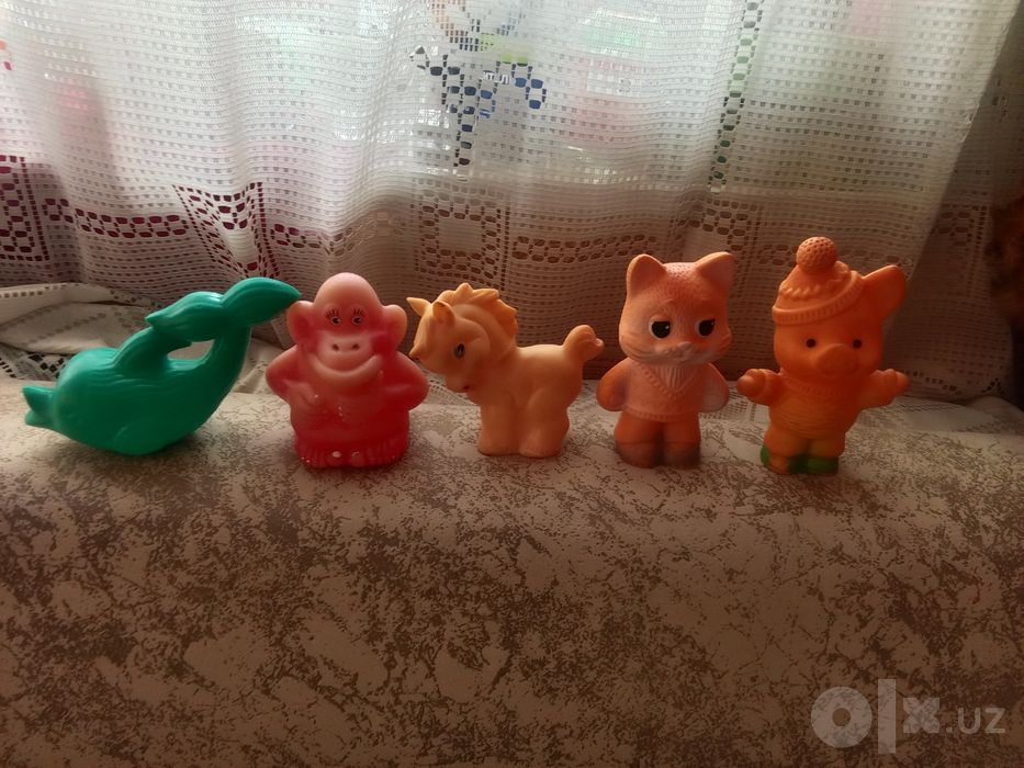 Игрушки резиновые и ёлочные СССР