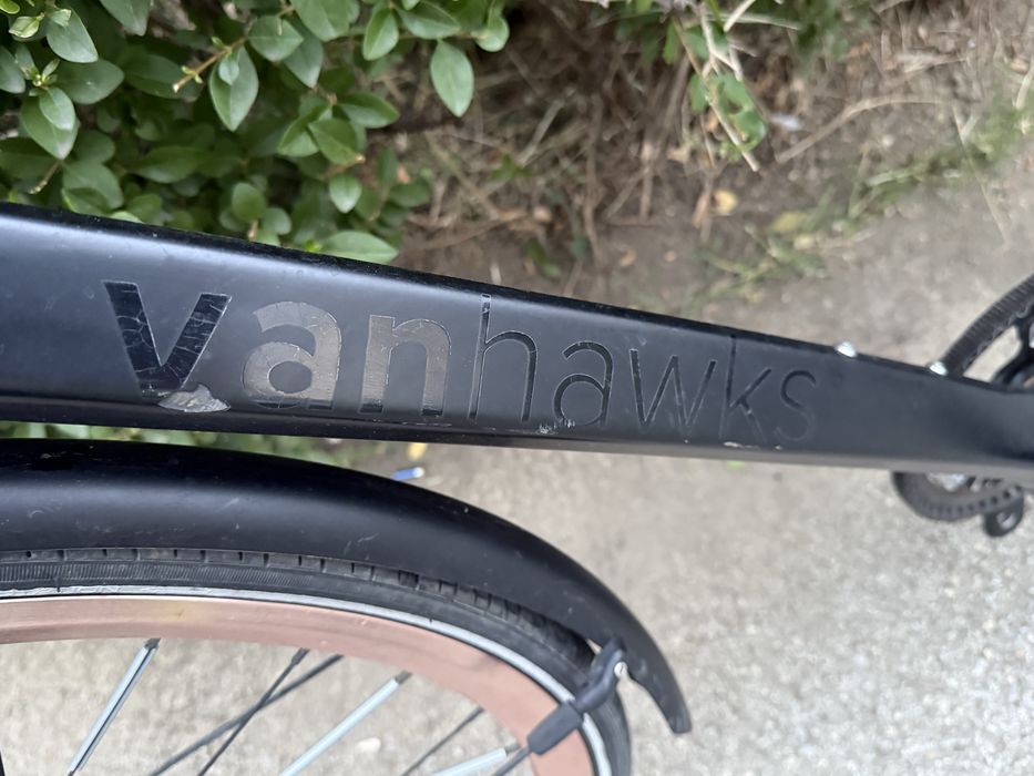 Bicicleta Vanhawks full carbon city bike schimbator in butuc