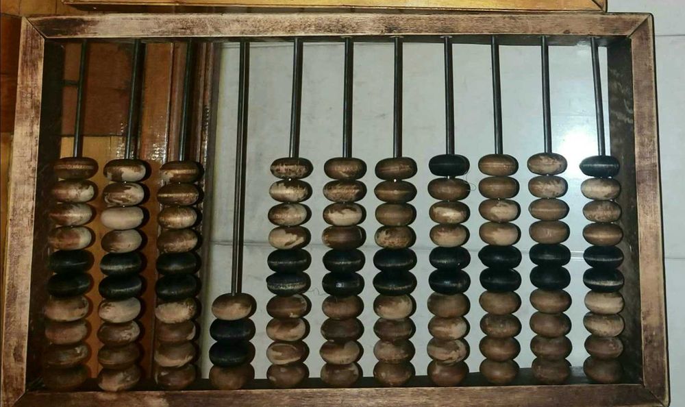 Счёты советские деревянные