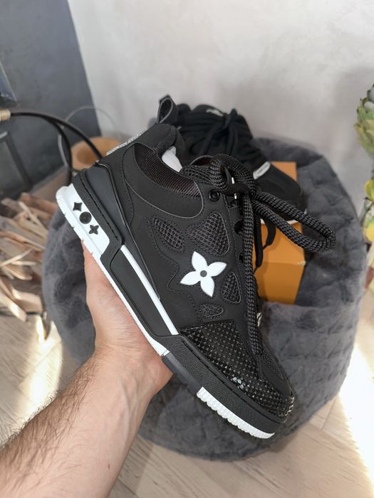Louis Vuitton LV Skate Sneakers Black White